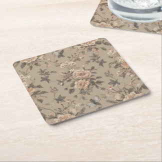 Dessous De Verre Carré floral