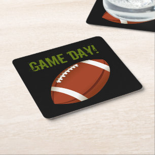 Dessous De Verre Carré Football Super Fan Sports Jour