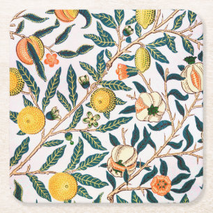 Dessous De Verre Carré Four Fruit, William Morris