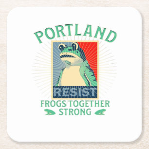 Dessous De Verre Carré Frogs Classic