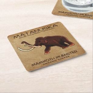 Dessous De Verre Carré Fromage de menster Matanuska Mammoth