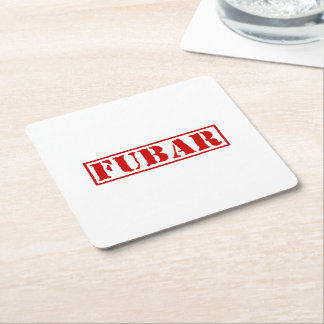 DESSOUS DE VERRE CARRÉ FUBAR