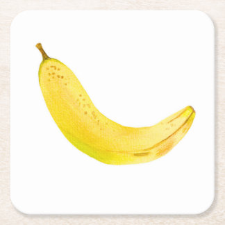 Dessous De Verre Carré Fun Banana Coasters