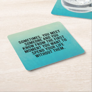 Dessous De Verre Carré Funny Sarcastic Introvert Humour Dire