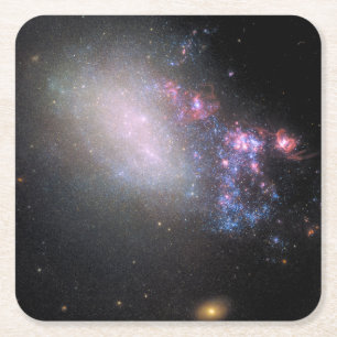 Dessous De Verre Carré Galaxie irrégulière Ngc 4485