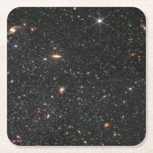 Dessous De Verre Carré Galaxie naine WLM | NIRCam | JWST (Devant)