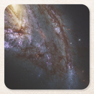 Dessous De Verre Carré Galaxie Spirale Ngc 3627.