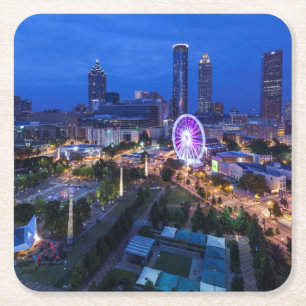 Dessous De Verre Carré Géorgie, Atlanta, Centennial Olympic Park