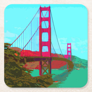 Dessous De Verre Carré Golden_Gate_Bridge_2015_0422