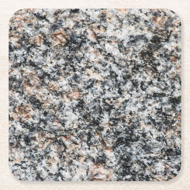 Dessous De Verre Carré Granit - Hard Rock (Devant)