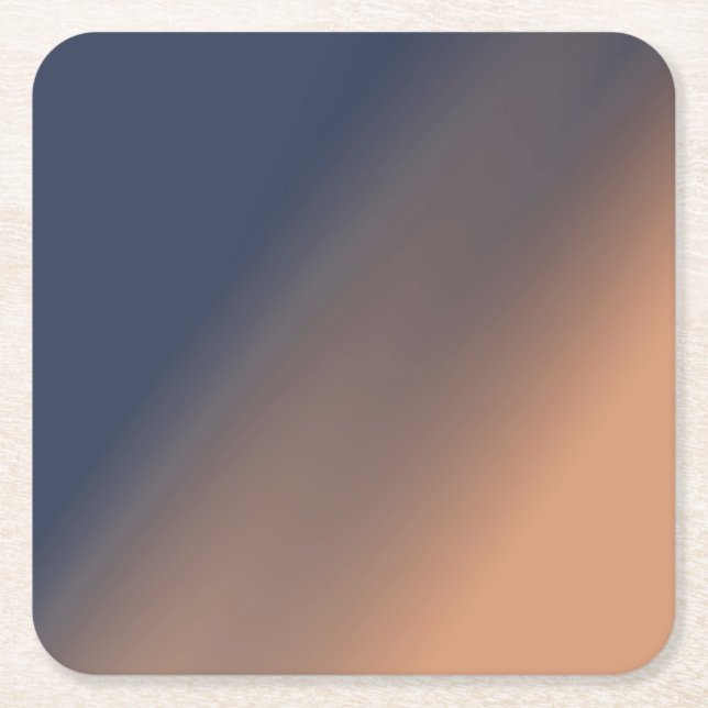 Dessous De Verre Carré Gray-blue et beige. (Devant)