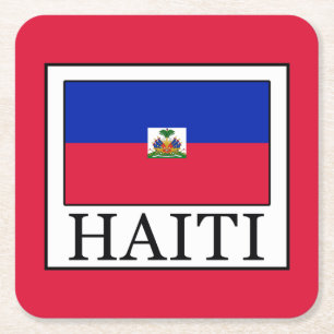 Dessous De Verre Carré Haïti
