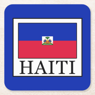 Dessous De Verre Carré Haïti