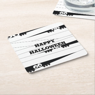 Dessous De Verre Carré Halloween Peeking maman