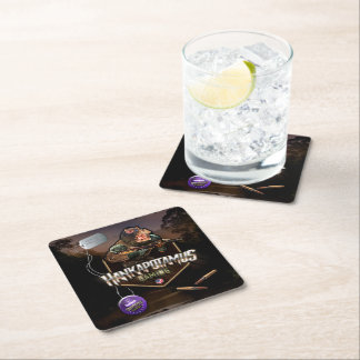 Dessous De Verre Carré Hankapotamus