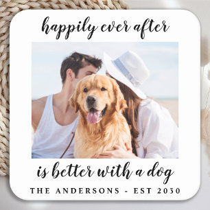 Dessous De Verre Carré Happily Ever After Photo Wedding