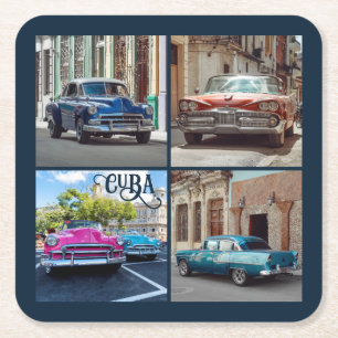 Dessous De Verre Carré Havana CUBA