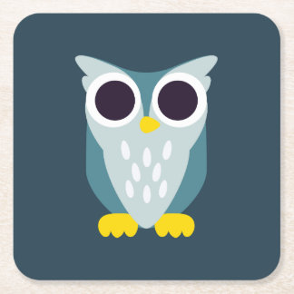 Dessous De Verre Carré Henry le hibou