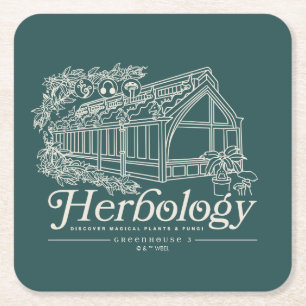 Dessous De Verre Carré Herbologie HOGWARTS™