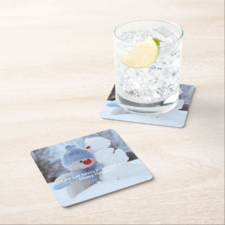 Dessous De Verre Carré Heureux avec vous