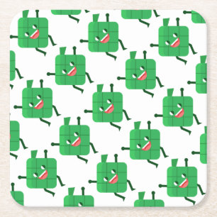 Dessous De Verre Carré heureux ketupat