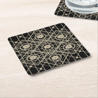 Dessous De Verre Carré Hive Mind Paper Coasters