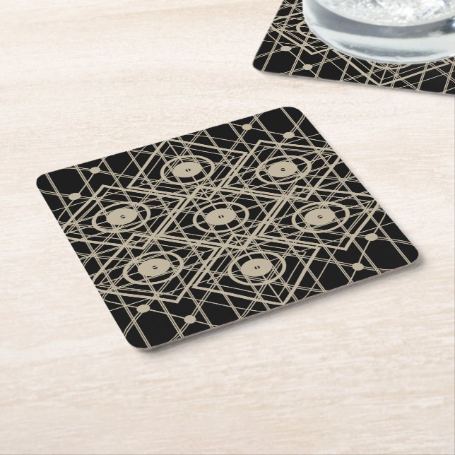 Dessous De Verre Carré Hive Mind Paper Coasters (Incliné)