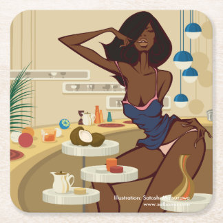 Dessous De Verre Carré Home Cookin'