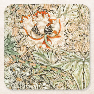 Dessous De Verre Carré Honeysuckle, William Morris