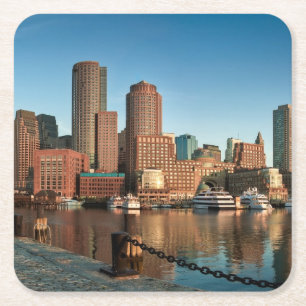 Dessous De Verre Carré Horizon de Boston