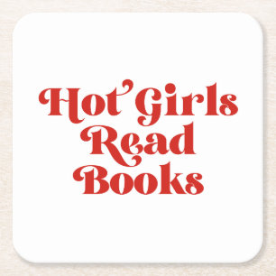 Dessous De Verre Carré Hot Girls Lire des livres