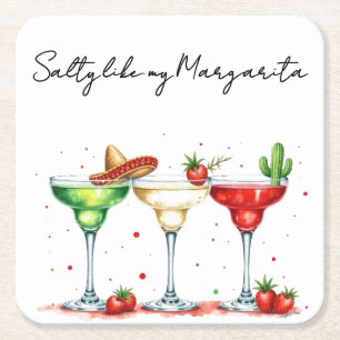 Dessous De Verre Carré Humeur Margarita