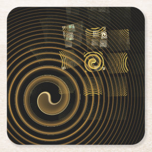 Dessous De Verre Carré Hypnosis