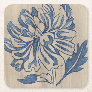 Dessous De Verre Carré Indigo Mum