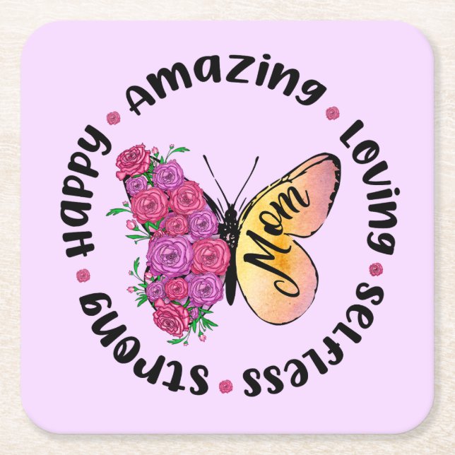 Dessous De Verre Carré Inspirational Car Coasters & Everyday Gift Designs (Devant)
