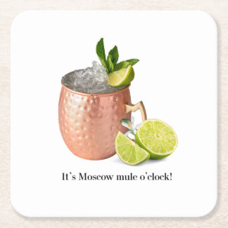 Dessous De Verre Carré It's Moscow Mule O'clock!