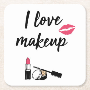 Dessous De Verre Carré J'aime le maquillage