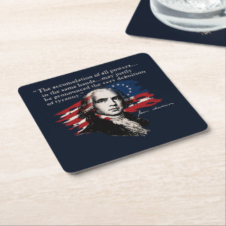 Dessous De Verre Carré James Madison