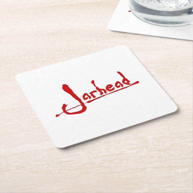 DESSOUS DE VERRE CARRÉ JARHEAD (Incliné)