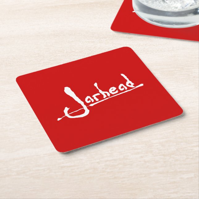 DESSOUS DE VERRE CARRÉ JARHEAD (Incliné)