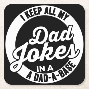 Dessous De Verre Carré Je Garde Tout Mon Père Plaisanter Dans Un Papa Un 