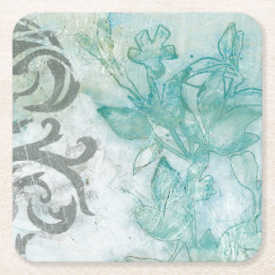 Dessous De Verre Carré Jet II de fleur