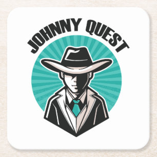 Dessous De Verre Carré Johnny Quest
