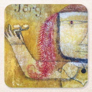 Dessous De Verre Carré Jorg, Paul Klee