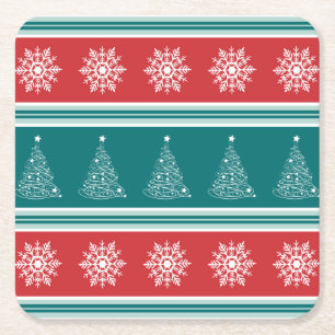 Dessous De Verre Carré Joyeux Noël