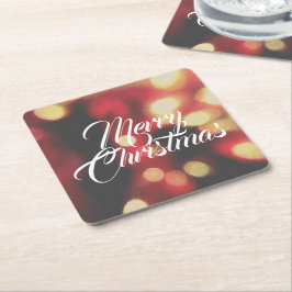 Dessous De Verre Carré Joyeux Noël