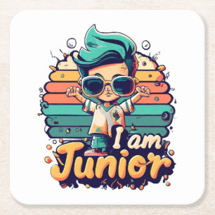 Dessous De Verre Carré Junior