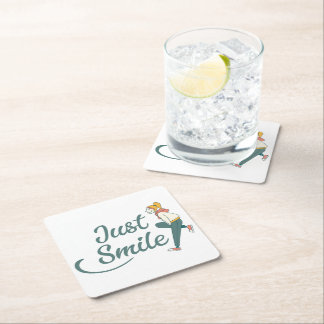 Dessous De Verre Carré Just Smile