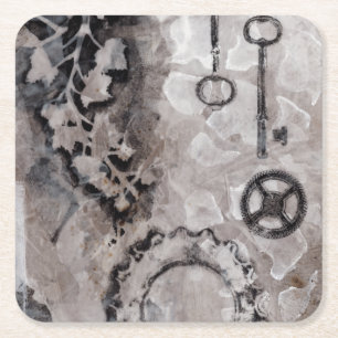 Dessous De Verre Carré Juxtaposition II