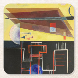 Dessous De Verre Carré Kandinsky Inner Alliance Abstraite